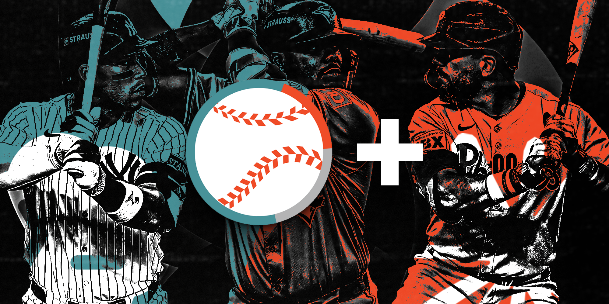 Illustrated baseball players representing the Agent+ research system